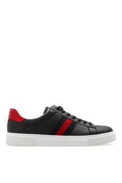 Gucci BLACK Sneakers with ‘Web’ stripe