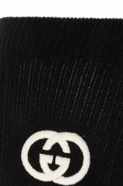 Gucci BLACK Socks with logo