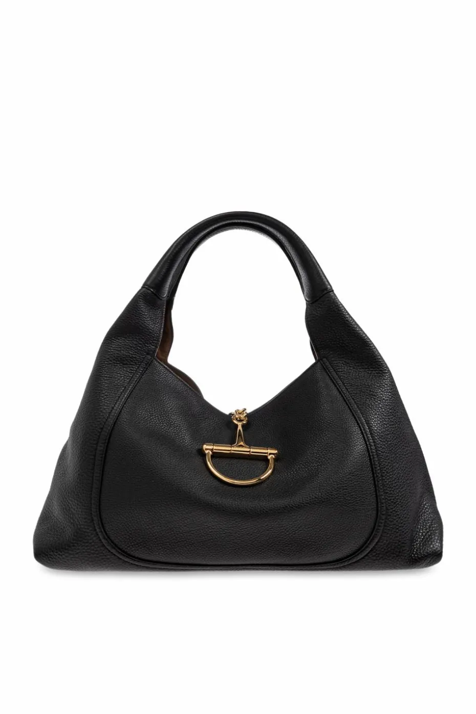 Gucci BLACK 'Softbit Maxi' bag