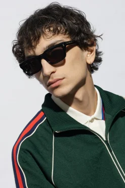 Gucci BLACK Sunglasses with logo