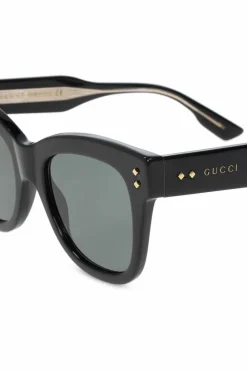 Gucci BLACK Sunglasses with logo