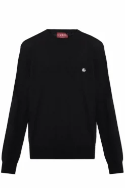 Gucci BLACK Sweater with logo