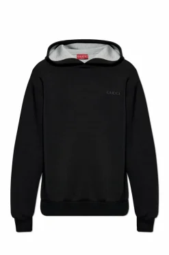 Gucci BLACK Sweatshirt with logo