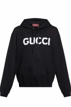 Gucci BLACK Sweatshirt with logo