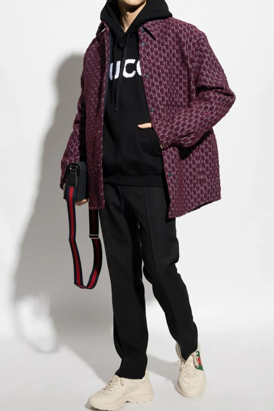 Gucci BLACK Sweatshirt with logo