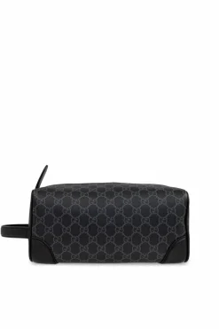 Gucci BLACK Toiletry bag GG Emblem Medium