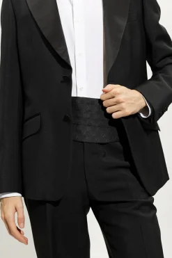 Gucci BLACK Tuxedo belt