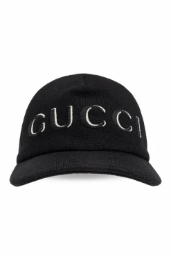 Gucci BLACK Wool cap with visor