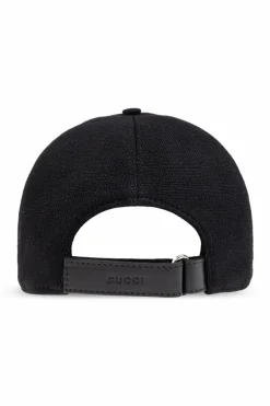 Gucci BLACK Wool cap with visor