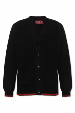 Gucci BLACK Wool Cardigan