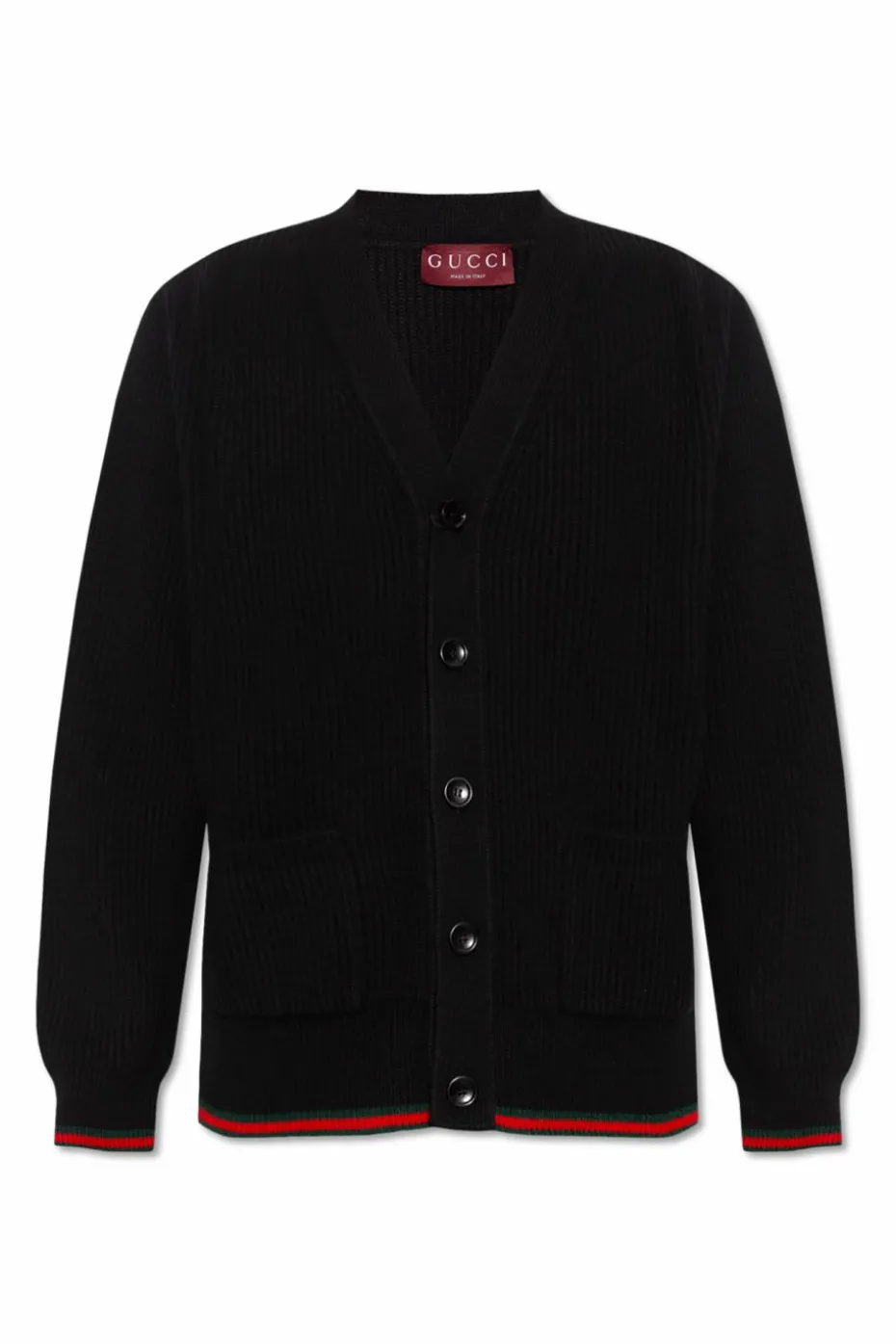 Gucci BLACK Wool Cardigan
