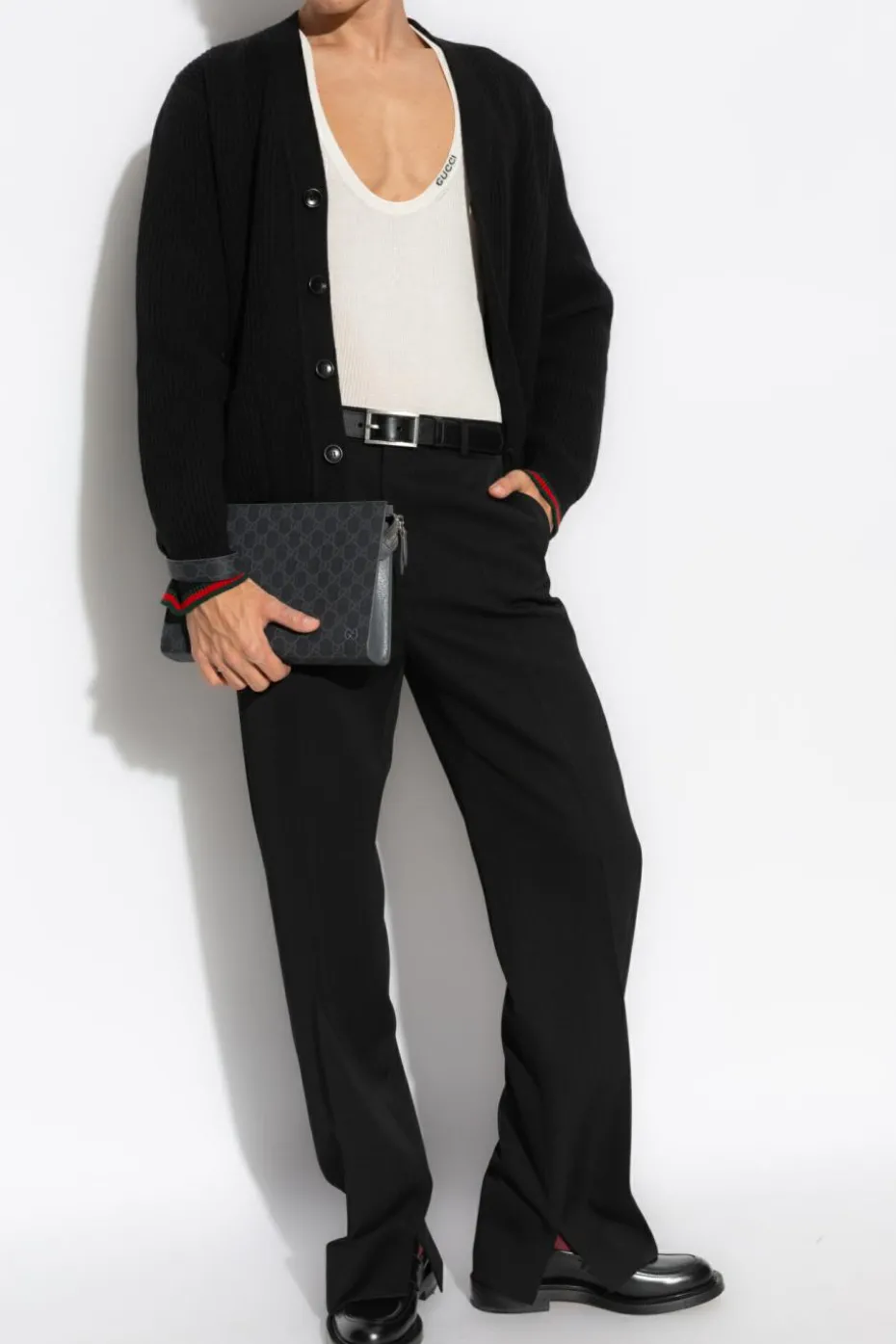 Gucci BLACK Wool Cardigan