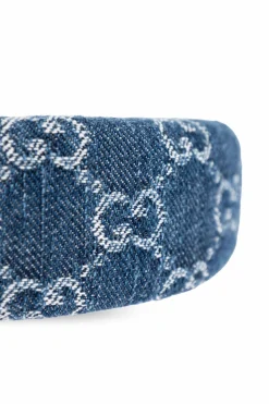 Gucci BLUE Denim headband