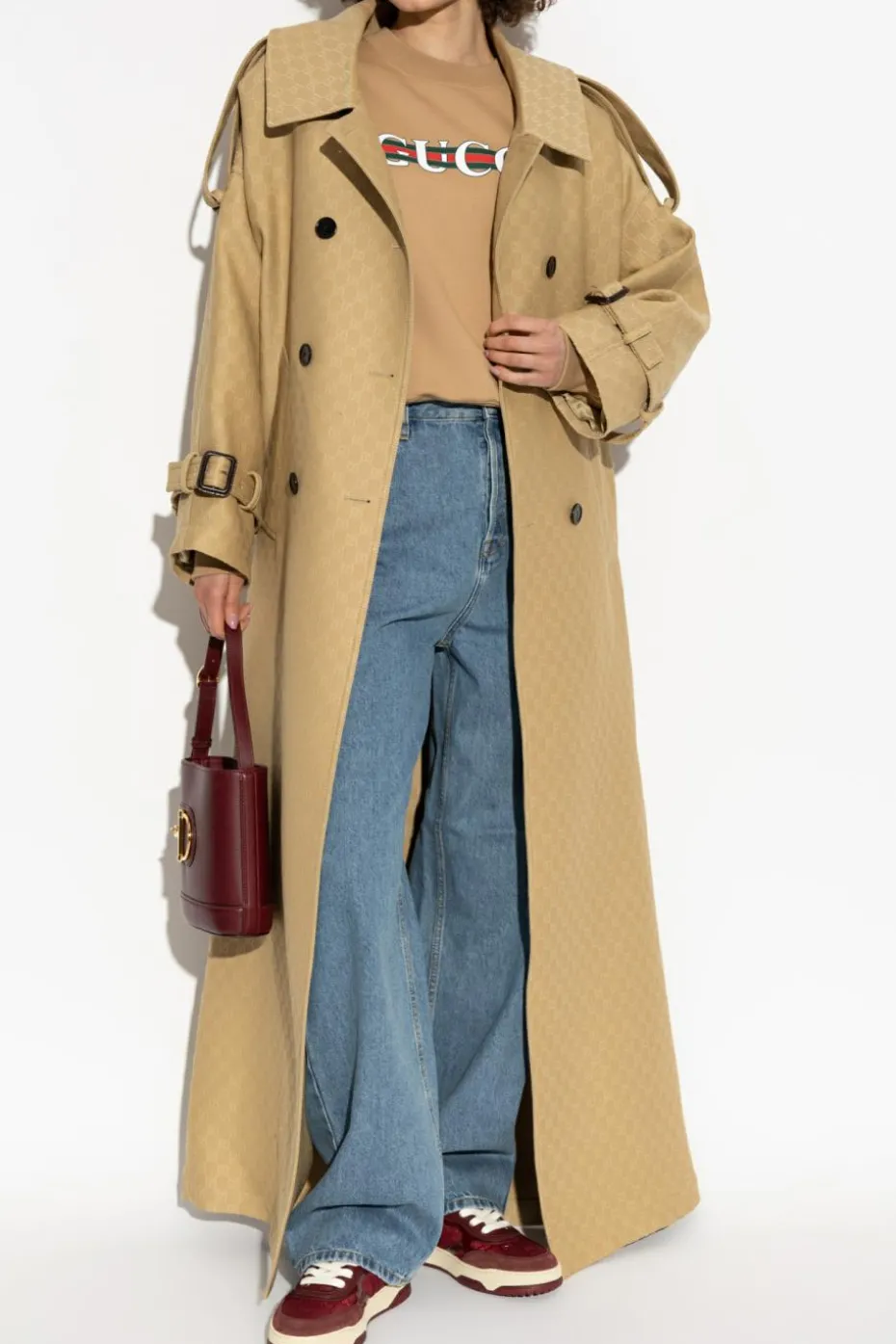 Gucci BLUE High-Waisted Jeans