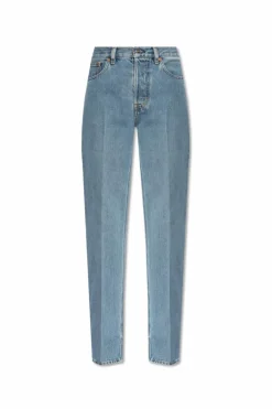 Gucci BLUE Jeans with a `vintage` effect