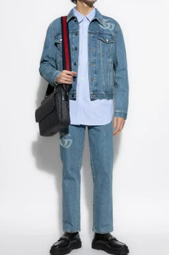 Gucci BLUE Jeans with logo
