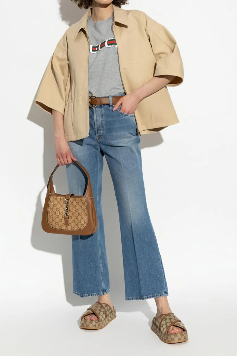 Gucci BLUE Jeans with slightly flared legs