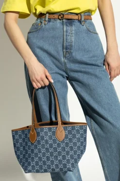 Gucci BLUE Shopper bag Totissim Small