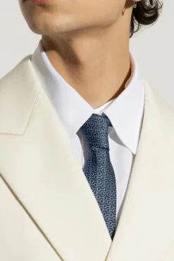 Gucci BLUE Silk tie