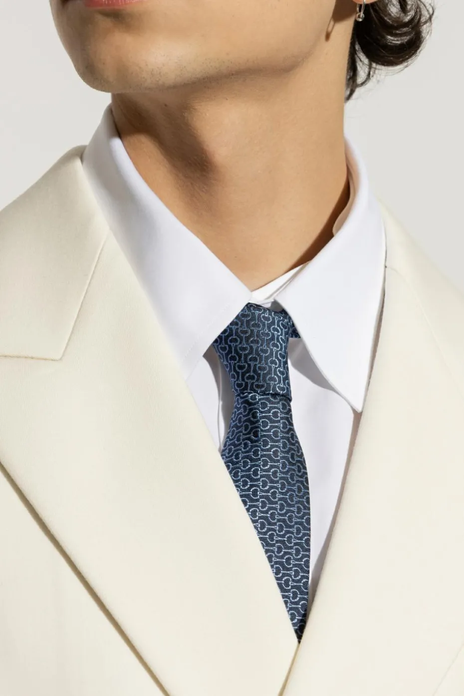Gucci BLUE Silk tie