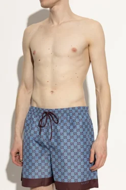 Gucci BLUE Swim trunks
