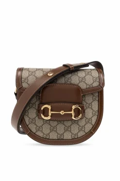 Gucci BROWN ‘1955 Horsebit’ shoulder bag