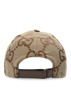 Gucci BROWN GG Supreme baseball cap