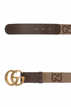 Gucci BROWN GG Supreme belt
