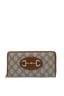 Gucci BROWN Horsebit wallet