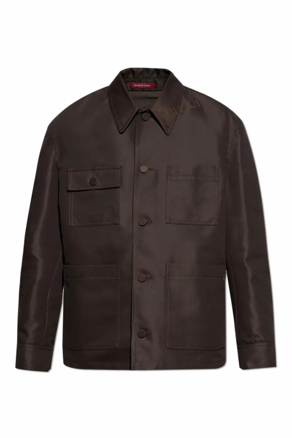 Gucci BROWN Jacket with logo