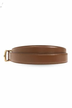 Gucci BROWN Leather belt