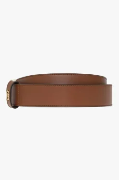 Gucci BROWN Leather belt
