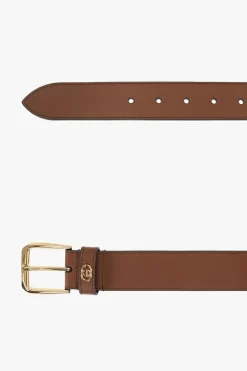 Gucci BROWN Leather belt
