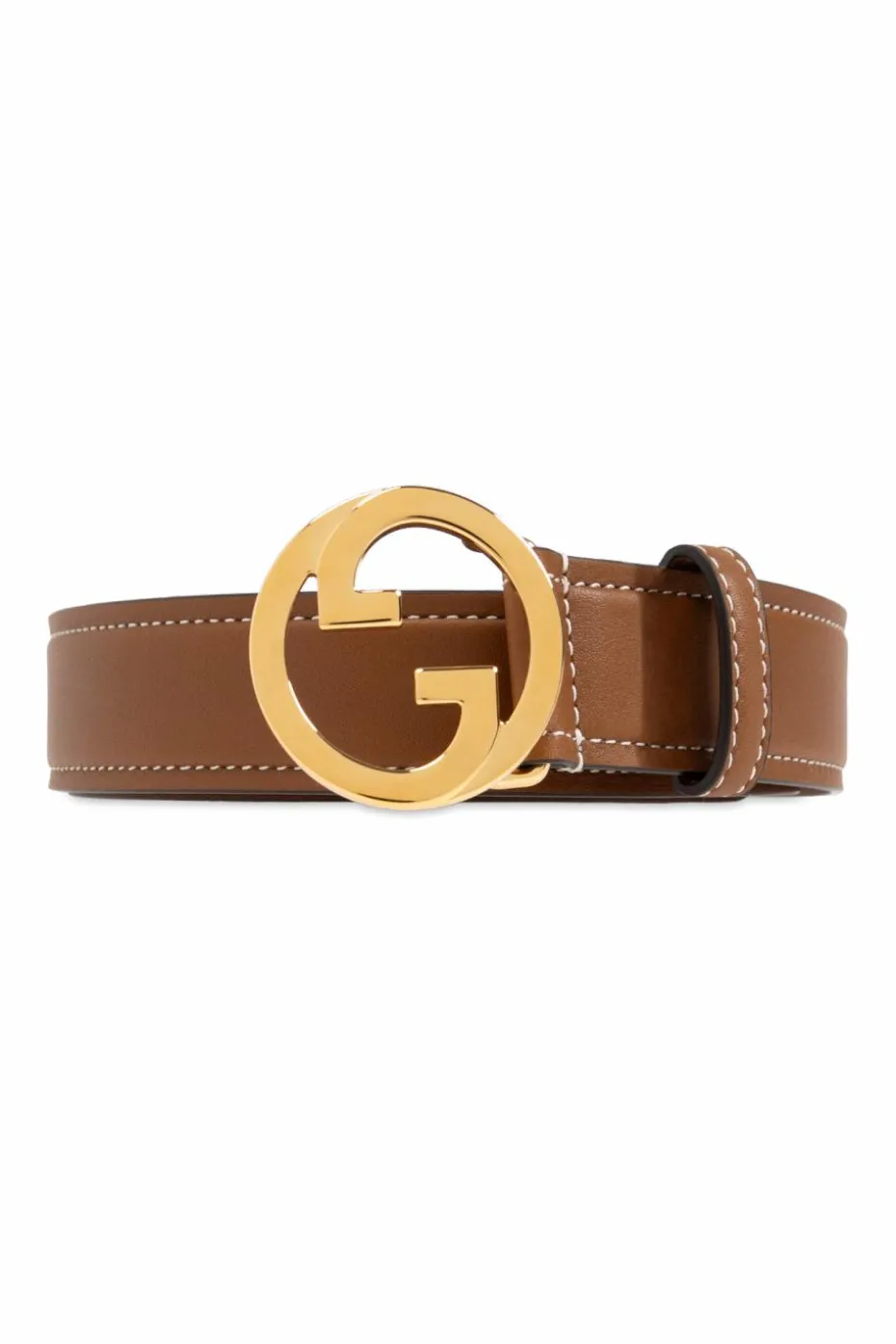 Gucci BROWN Leather belt