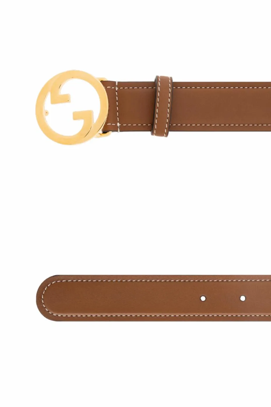Gucci BROWN Leather belt