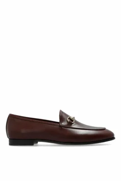 Gucci BROWN Leather loafers