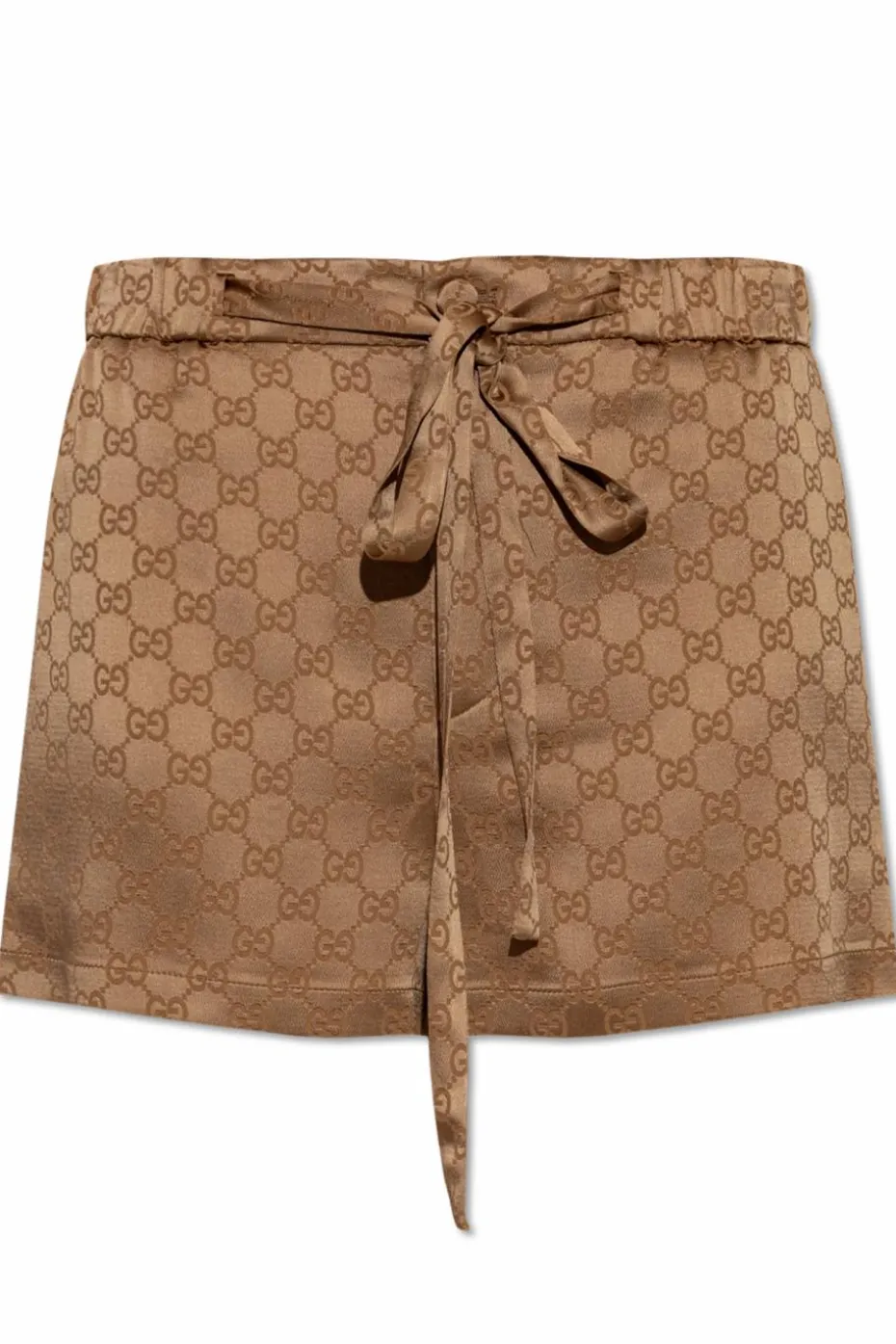 Gucci BROWN Monogram shorts
