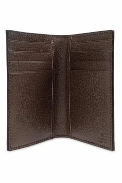 Gucci BROWN Ophidia card holder