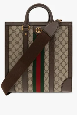 Gucci BROWN ‘Ophidia Medium’ shopper bag
