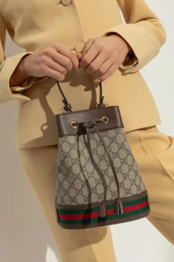 Gucci BROWN ‘Ophidia’ shoulder bag