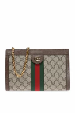 Gucci BROWN 'Ophidia' shoulder bag