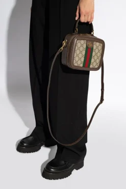 Gucci BROWN ‘Ophidia’ shoulder bag