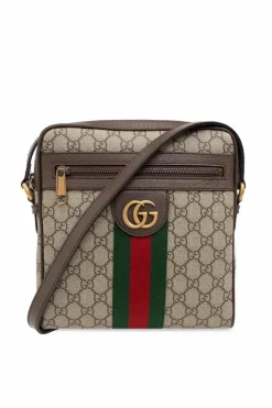 Gucci BROWN 'Ophidia' shoulder bag