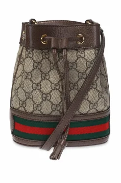 Gucci BROWN ‘Ophidia’ shoulder bag