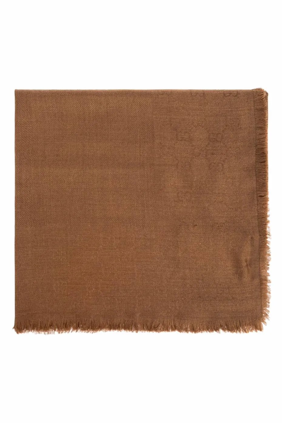 Gucci BROWN Scarf with monogram
