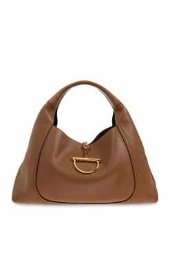 Gucci BROWN Shoulder bag "Softbit Maxi"