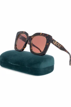 Gucci BROWN Sunglasses with logo