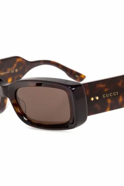 Gucci BROWN Tortoiseshell sunglasses