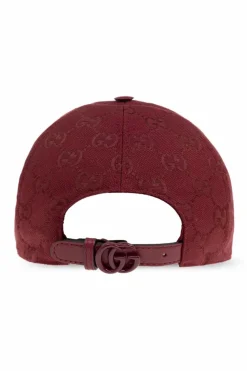 Gucci BURGUNDY Baseball cap