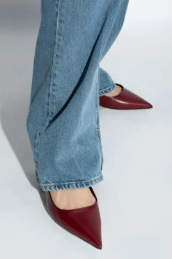 Gucci BURGUNDY Heeled shoes Signoria